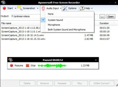 Screen Recording Software