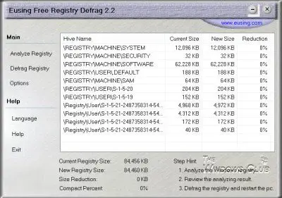 eusing-reg-defrag