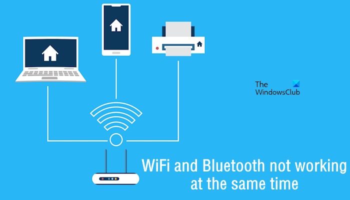WiFi and Bluetooth not working at the same time