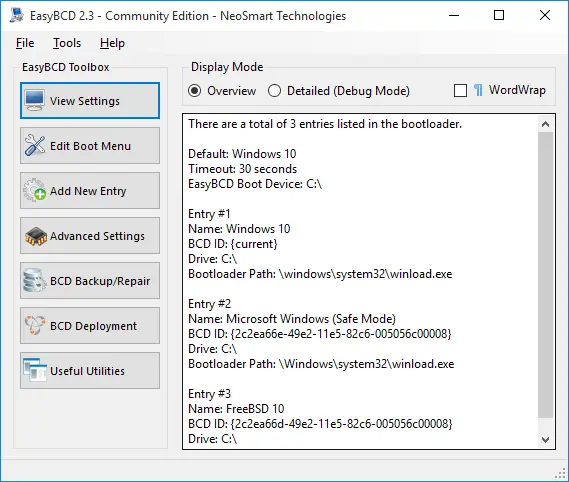 How to modify Boot settings & configure Bootloader