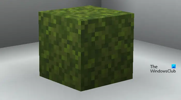 find and use Moss in Minecraft