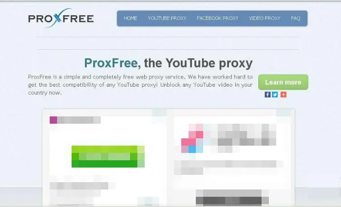 Free proxy sites to unblock websites
